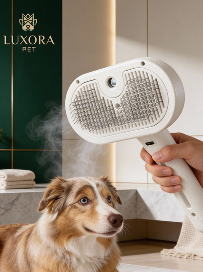 Luxora Pet Steam Grooming Bürste®