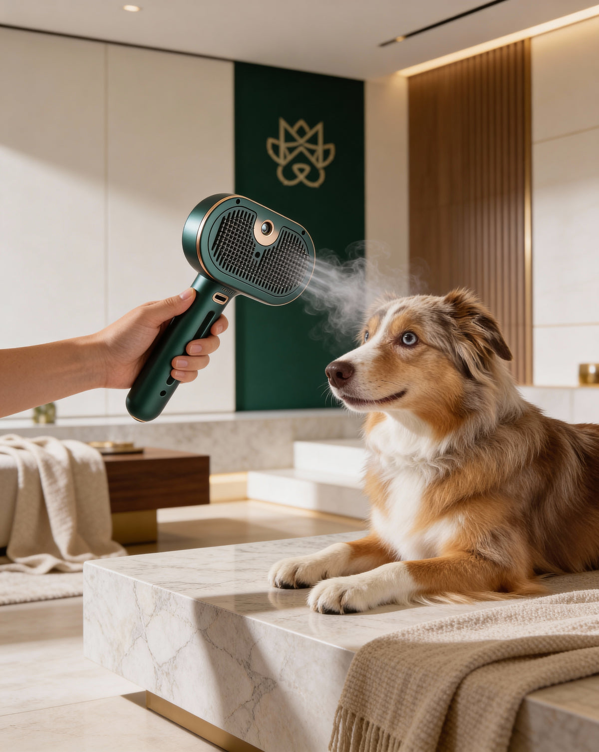 Luxora Pet Steam Grooming Bürste®